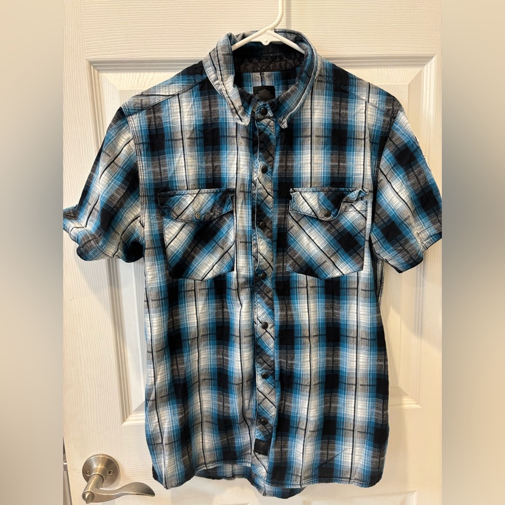 Harley-Davidson Plaid Woman’s‎ Button Down